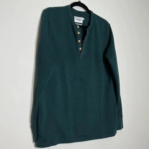 GoodFellow Green Thermal Shirt - Picture 3 of 9